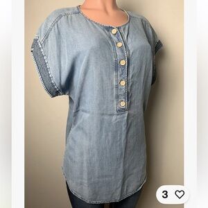 J. Crew Women’s Top Tunic Dolman Sleeve Size S